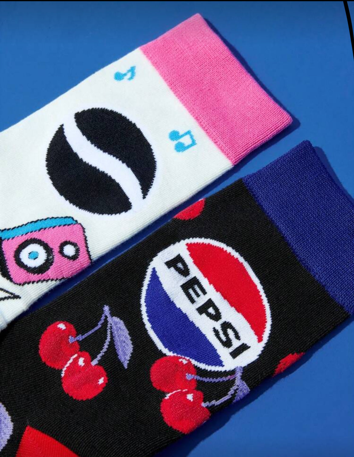 PEPSI X SHEIN 2 Pairs Soft
