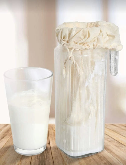 [100% Linen] 1 pc Nut Milk Bag