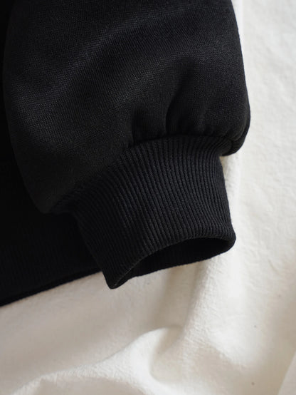 Heart-patterned hoodie