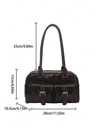 Shopping bag with zipper