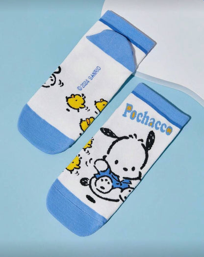 HELLO KITTY AND FRIENDS |
SHEIN 2pairs Ladies Cute Cartoon Pattern Cotton-Containing Short
SOCkS
