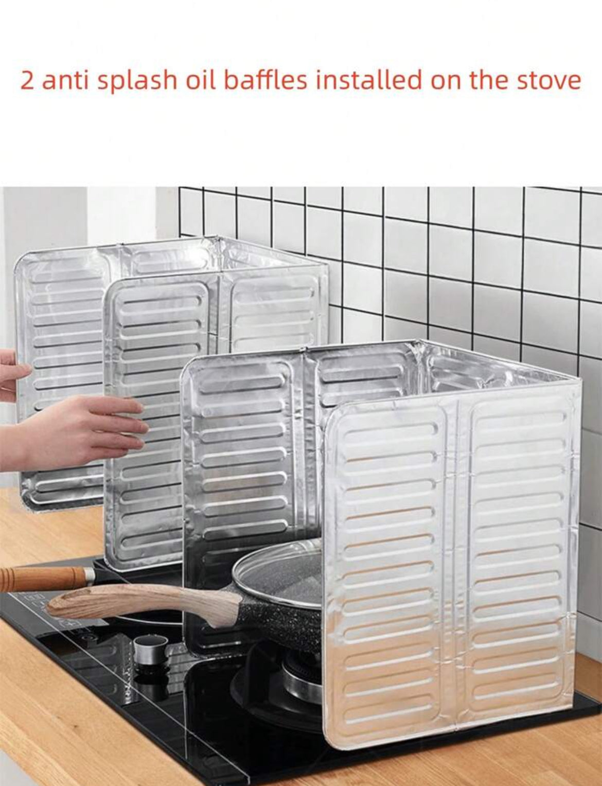 1pc Kitchen Oil Splash Guard