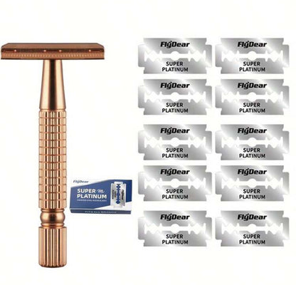 Rose Golden Zinc Alloy Razor For Women