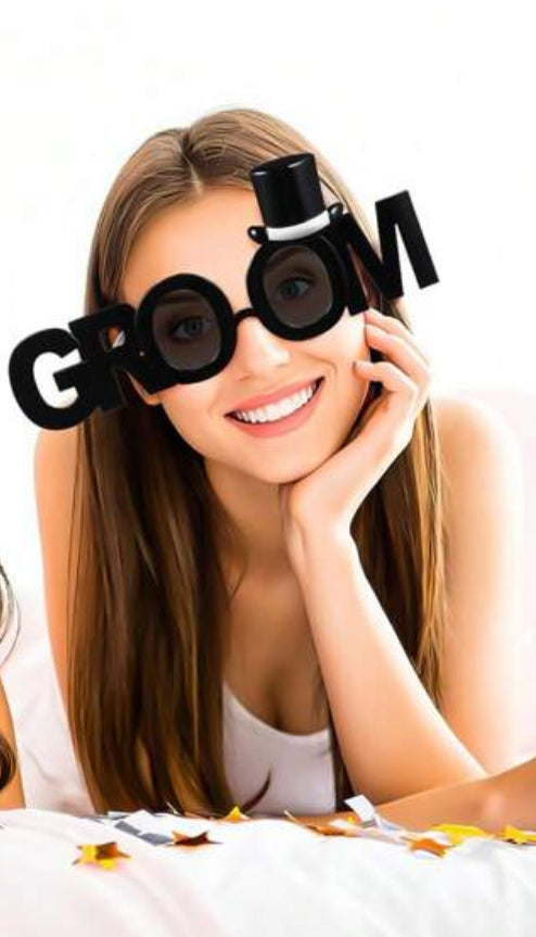 2pcs Bride Gift Fashion Glasses,