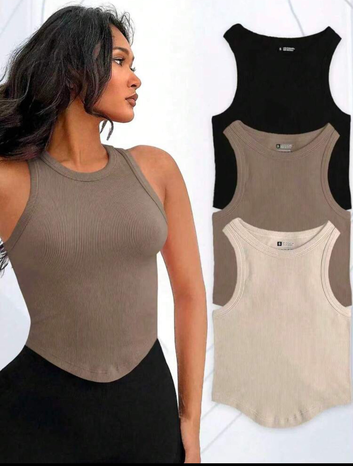 SHEIN Velisys Contrast Mesh Raglan Sleeve Crop Sports Long Sleeve Tee
Gym Topworkout Tank Top