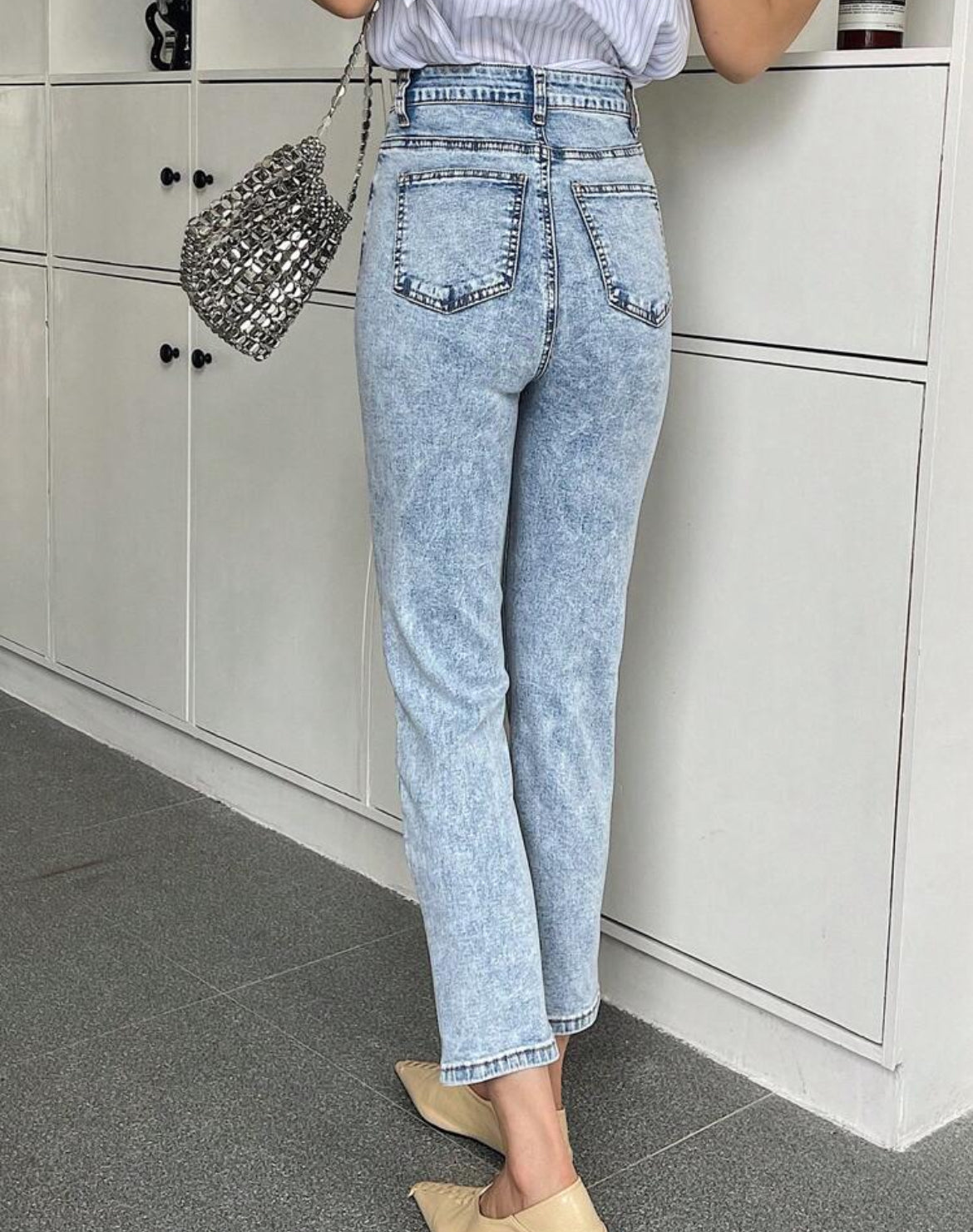 DAZY Ladies' Casual Slim Fit Denim Pants With Pockets Women
Jeans