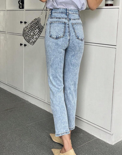 DAZY Ladies' Casual Slim Fit Denim Pants With Pockets Women
Jeans