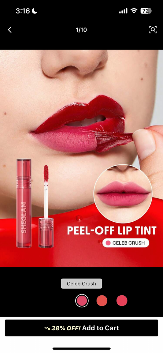 SHEGLAM Peel Talk Lip Tint