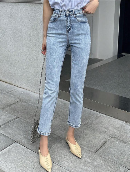 DAZY Ladies' Casual Slim Fit Denim Pants With Pockets Women
Jeans