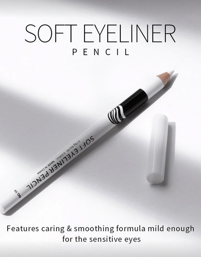 White Eyeliner Pencil With Highlighting Gel Pen Tip