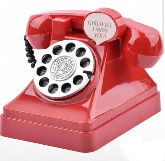 1pc Piggy Bank Telephone Coin Bank