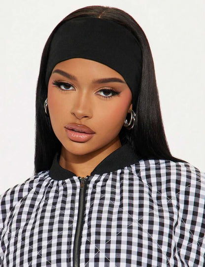 1pc Black Bohemian Sports Yoga Headband
