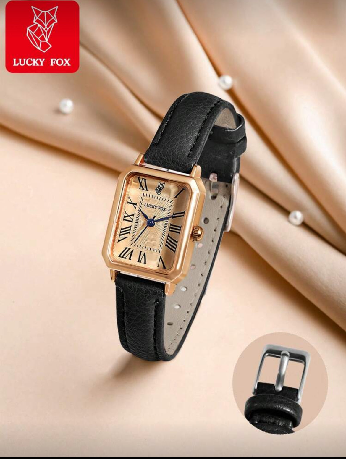 LUCKYFOX Rectangle Pointer
Quartz Watch
