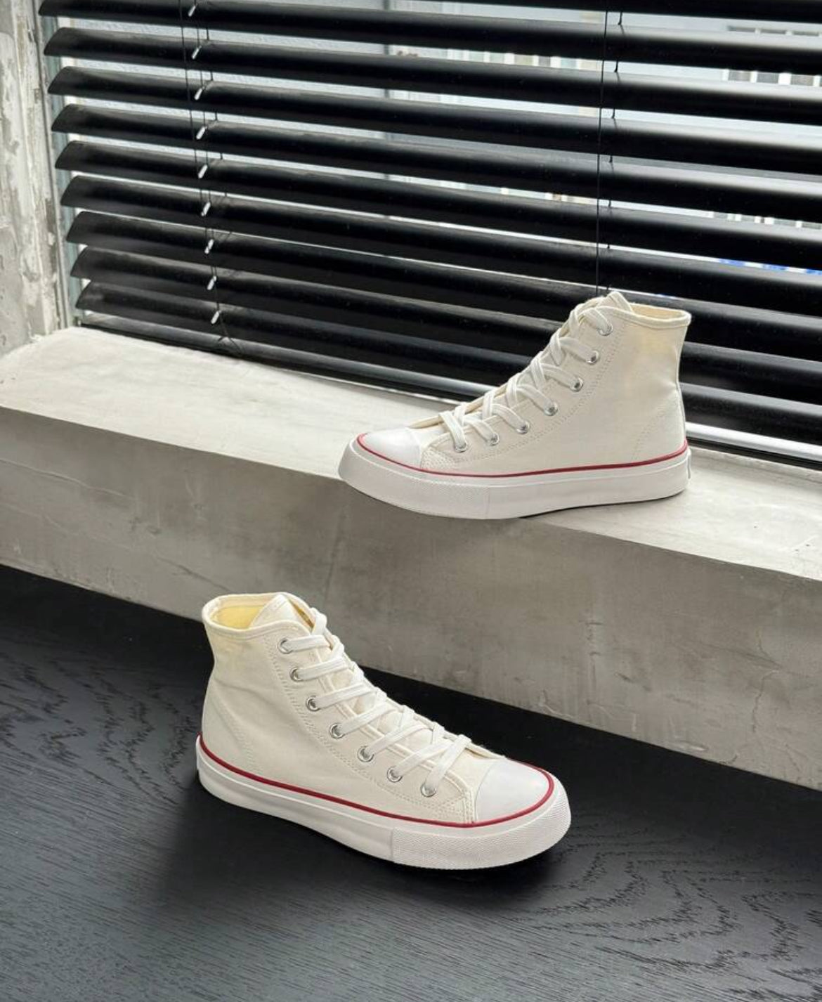 Black Canvas Shoes, Women's Casual Vulcanized Shoes, Mid-Top Sneakers