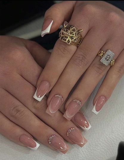 24pcs Medium Square Gradient
Acrylic Nails