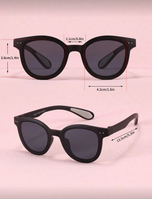 1pc Round Frame Tpee Material
Children Fashion Glasses For Kids 3-14 Years Old