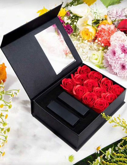 1pc Romantic Artificial Rose 12pcs Flower Gift
1
Box With Gift Bag