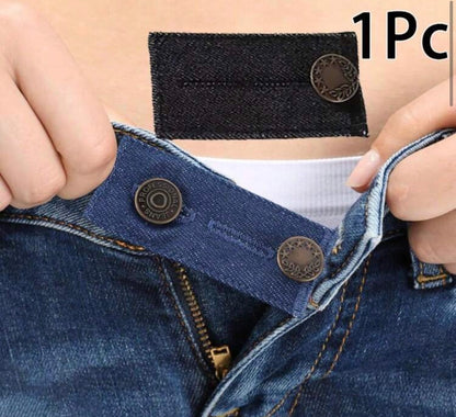 1pc/2pcs/4pcs Denim Waist Belt Extender