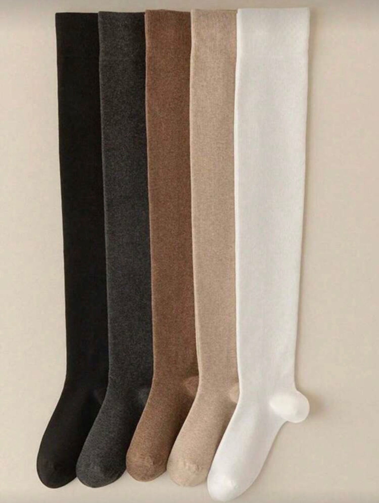 2pcsThigh High Socks For Women