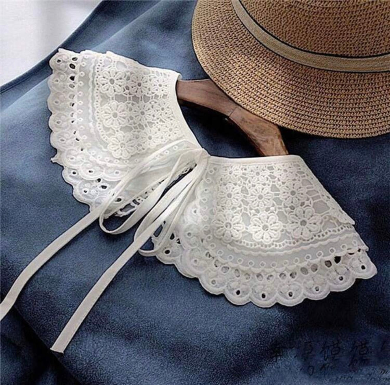 1pc Women Summer Lightweight Detachable
Collar Dickey,